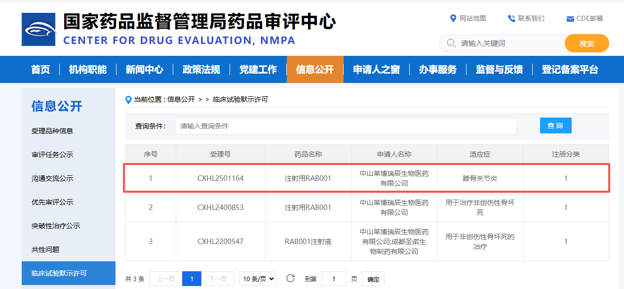 祝贺！莱博瑞辰骨再生新药RAB001获批又一IND，正式拓展至骨关节炎领域